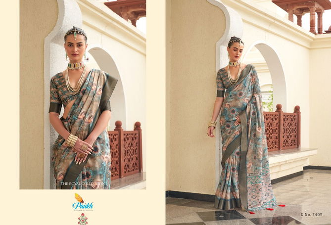 Karvaah Vol2 By Pankh Gotta Sik Designer Saree Catalogue